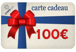 carte cadeau cryobar 100 &euro;