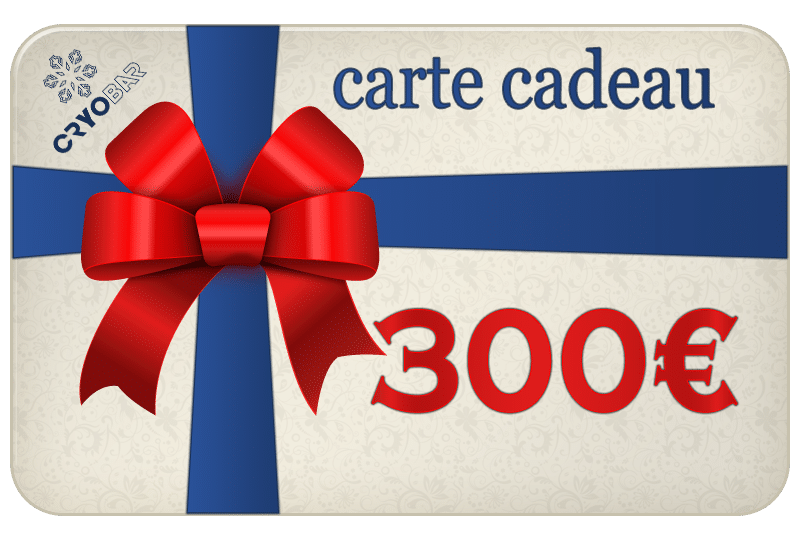carte cadeau cryobar 200 &euro;