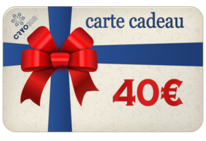 carte cadeau cryobar 40 €
