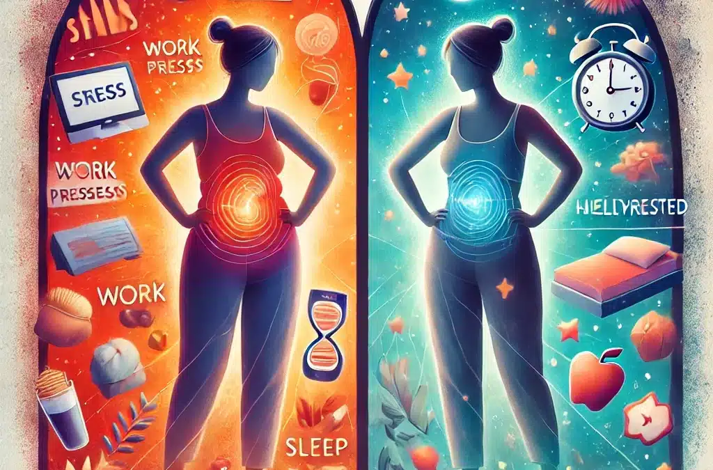 Le Stress et le Sommeil : Clés Oubliées pour Perdre des Centimètres de Tour de Taille