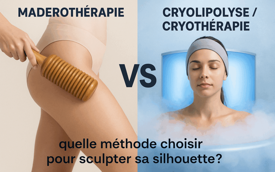 Maderoth&eacute;rapie vs Cryolipolyse / Cryoth&eacute;rapie : quelle m&eacute;thode choisir pour sculpter sa silhouette ?