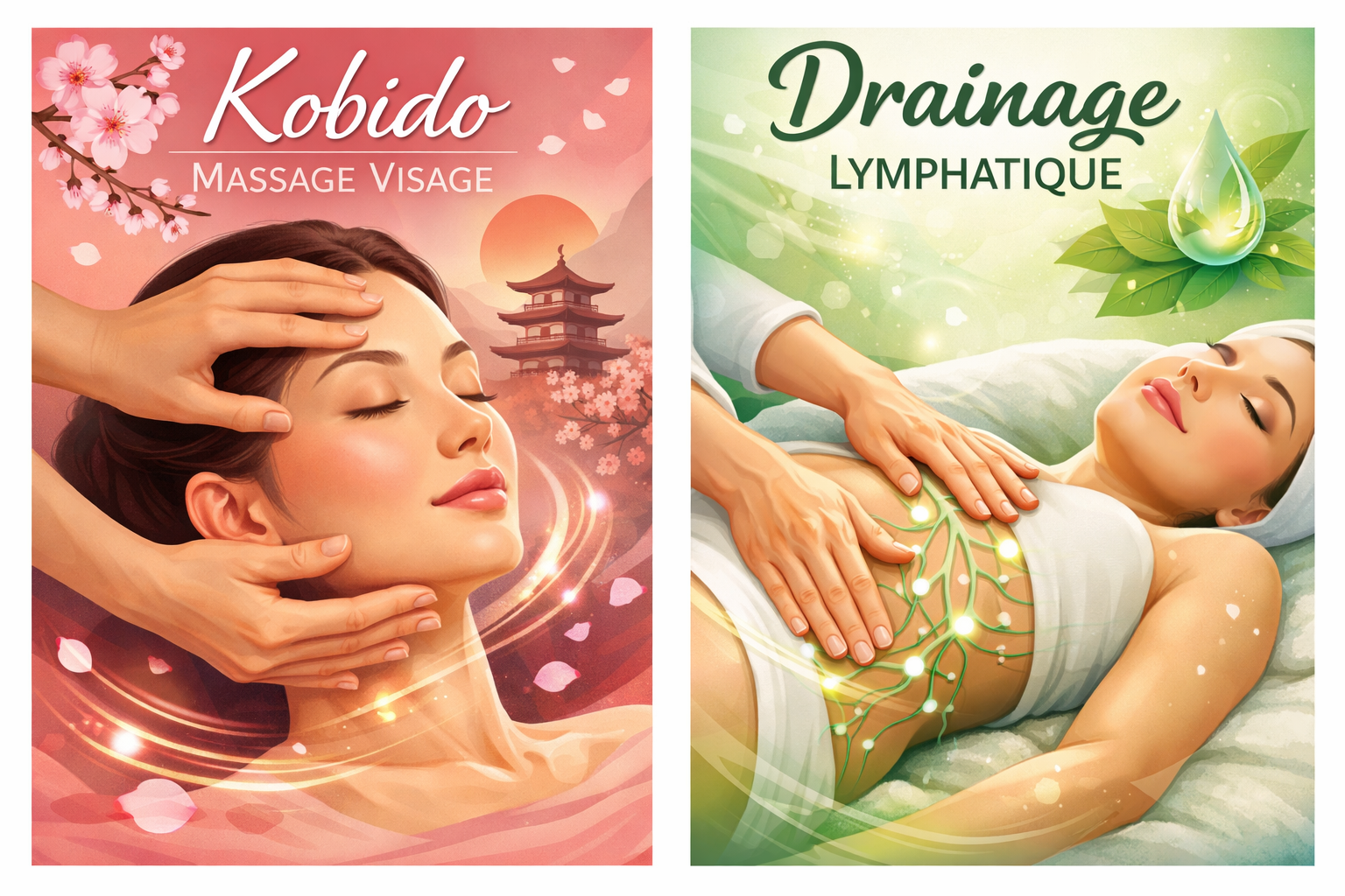 kobido – drainage lymphatique kobido - drainage lymphatique